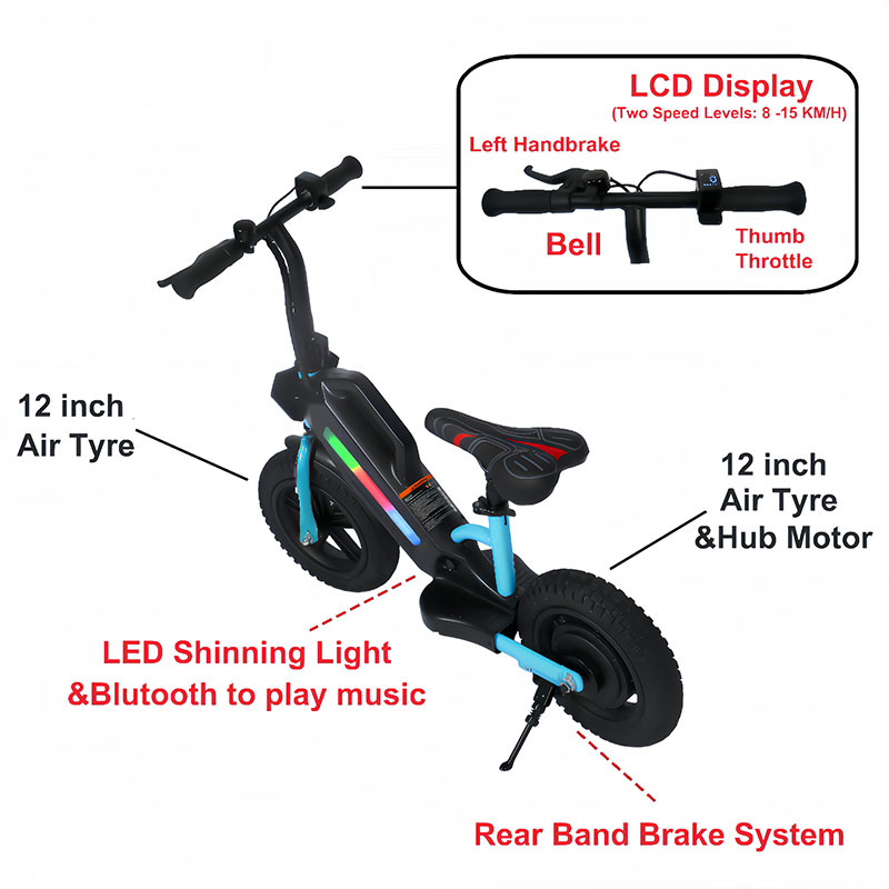 Kids Electric Balance Bike (24V 180W) SGBK01 Kids Electric Balance Bike (24V 180W) SGBK01