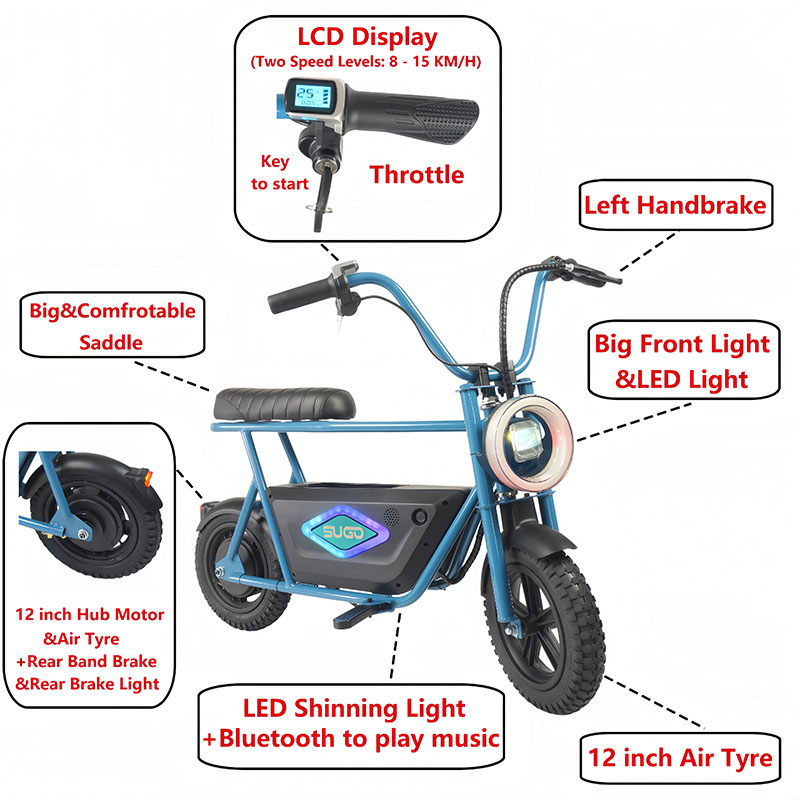 Kids Electric Dirt Bike (24V 180W) SGMT01 Kids Electric Dirt Bike (24V 180W) SGMT01