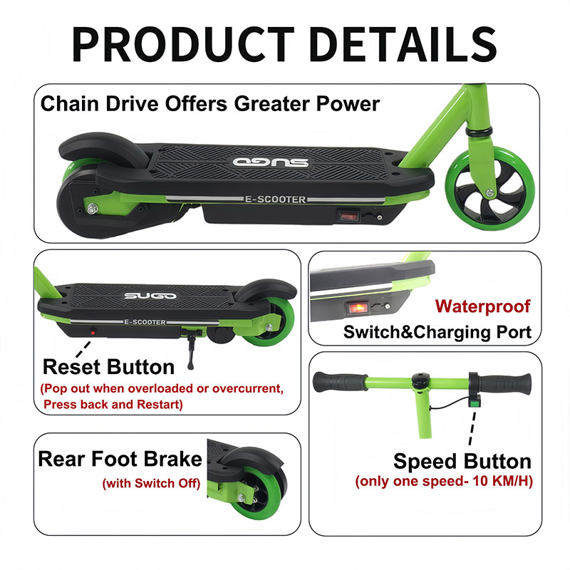 Lightweight kids Electric Scooter (12V80W) SG09S Lightweight kids Electric Scooter (12V80W) SG09S